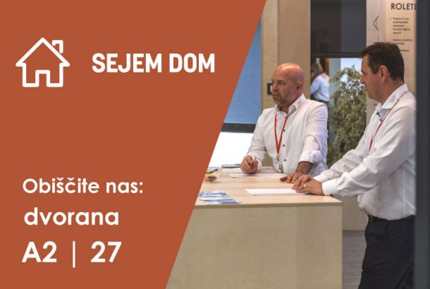 Obiščite nas na Sejmu dom 2026
